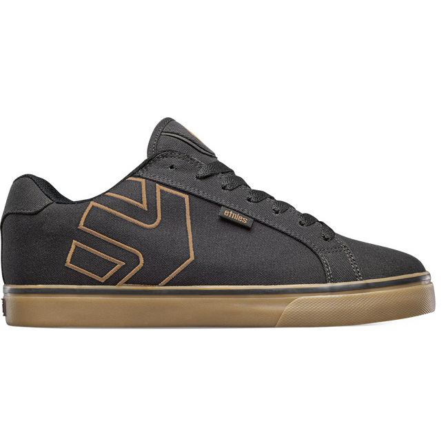 Etnies FADER VULC Skate Sko Herre , Svart/Gull I498